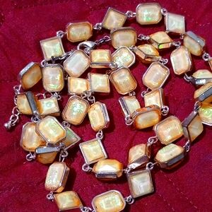 Long beaded necklace